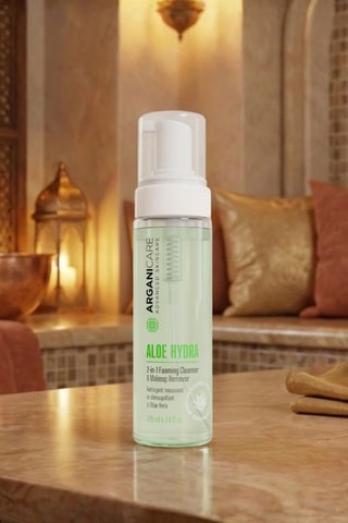 Nettoyant moussant et démaquillant - Aloe vera - 225 ml