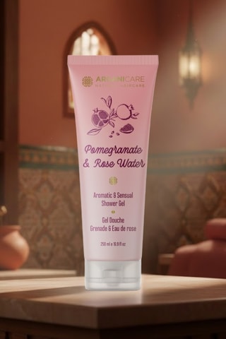 Gel douche hydratant - Eau de rose & grenade - 250 ml 