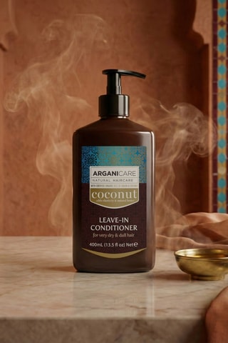 Soin protecteur sans rinçage - Huile de coco bio - Cheveux ternes, secs et frisés - 400 ml