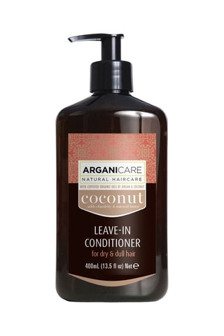 Soin protecteur sans rinçage - Huile de coco bio - Cheveux ternes, secs et frisés - 400 ml