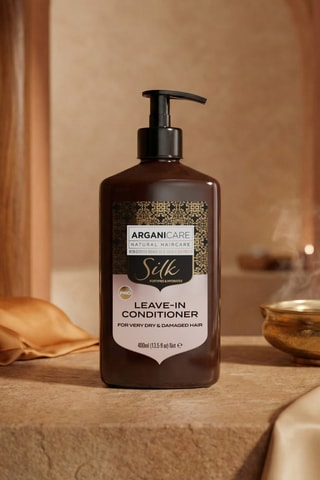 Soin sans rinçage - Protéine de soie - Cheveux secs & ternes - 400 ml