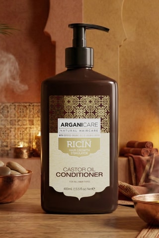 Après-shampoing reconstructeur - Huile de ricin bio - 400 ml