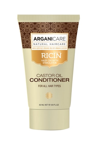 Mini après-shampoing reconstructeur à l’huile de ricin Bio - 50 ml