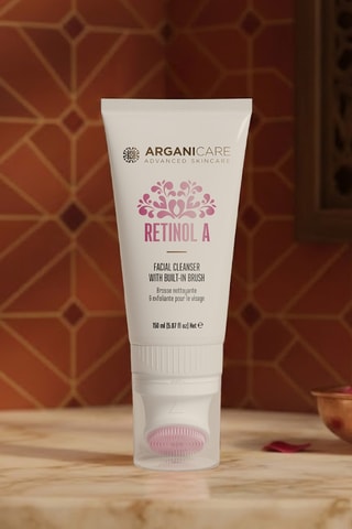 Nettoyant & exfoliant avec brosse - Rétinol - Visage - 150 ml