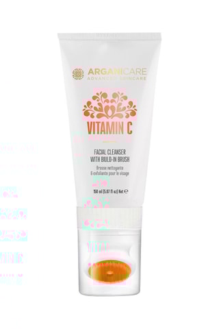 Nettoyant & exfoliant avec brosse - Vitamine C - Visage - 150 ml