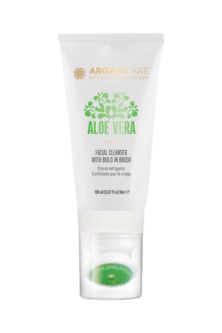 Nettoyant & exfoliant avec brosse - Aloe vera - Visage - 150 ml