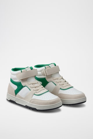 Sneakers alte - Bianco e verde