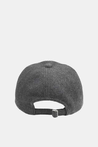 Cappellino in lana - Antracite melange