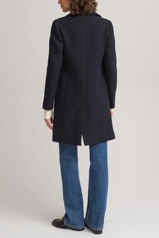 Cappotto in lana - Navy
