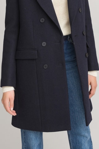Cappotto in lana - Navy