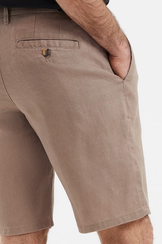 Bermuda in lino - Beige