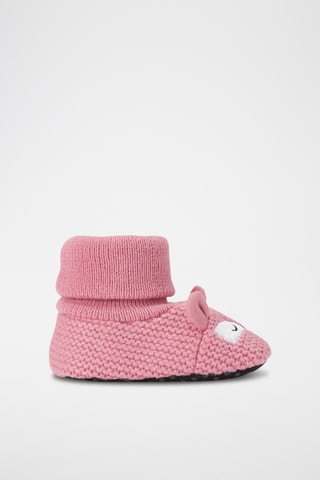 Babbucce a calza - Rosa antico