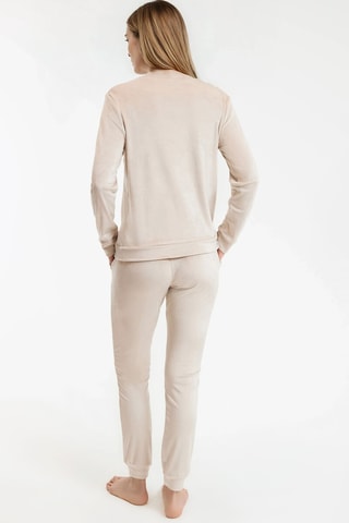 Pigiama in velluto - Beige
