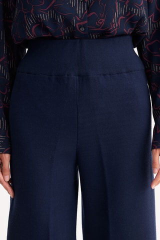 Pantaloni a vita alta - Navy