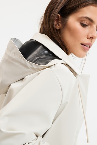 Parka con cappuccio Prisca - Avorio