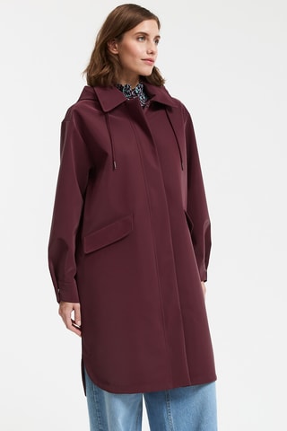 Parka con cappuccio Prisca - Bordeaux