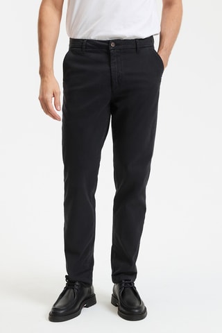 Pantaloni chino regular François - Nero