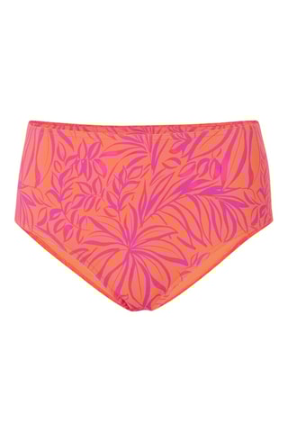 Slip bikini - Corallo e viola