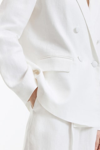 Giacca in lino - Bianco