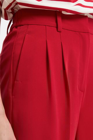 Pantaloni larghi - Rosso