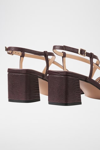 Sandali con tacco - Bordeaux