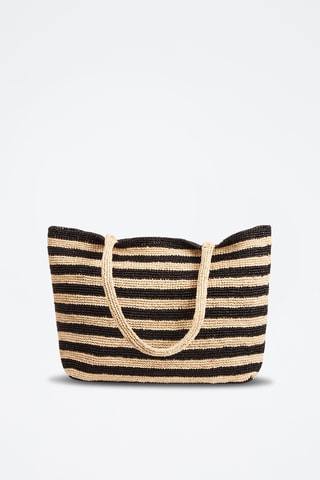 Shopping bag - Nero e beige