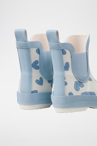 Stivali da pioggia - Azzurro e bianco