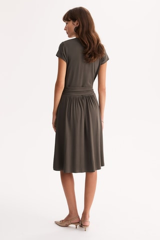 Abito a campana - Kaki