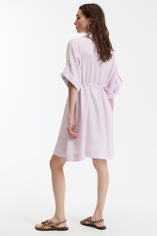 Robe chemise - Mauve