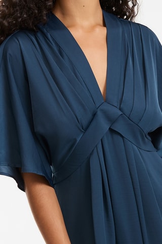 Robe patineuse - Bleu nuit