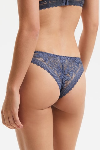Tanga Jeanne - Blu scuro