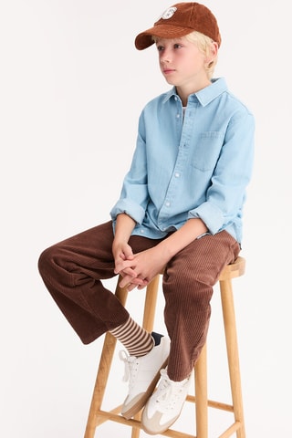 Camicia in jeans - Blu