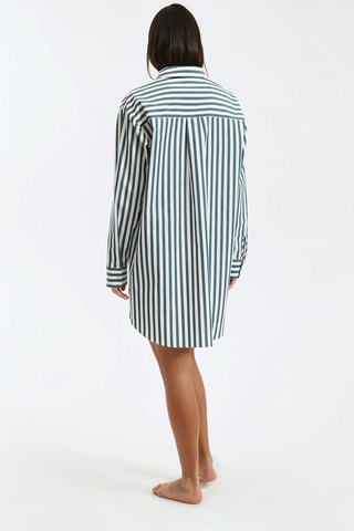 Camicia da notte Carlita - Verde scuro