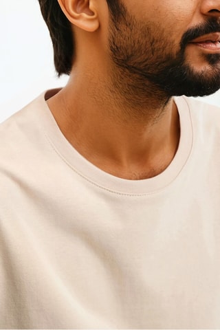 T-shirt - Beige