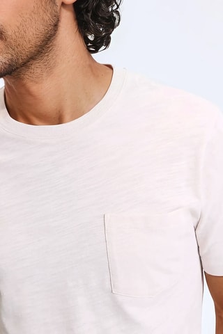 T-shirt regular - Beige
