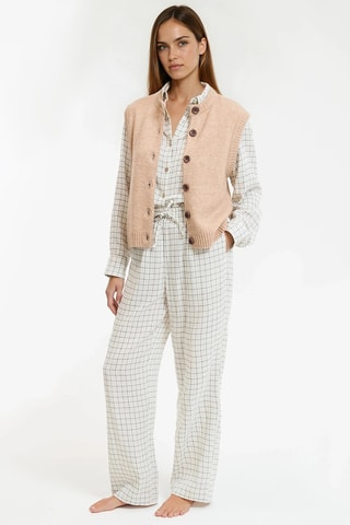 Giacca senza maniche - Beige melange