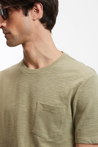 T-shirt regular - Verde chiaro