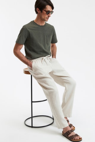 T-shirt regular - Kaki