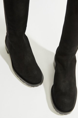 Botas em couro - Preto