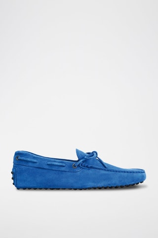 Leren Mocassins - Blauw