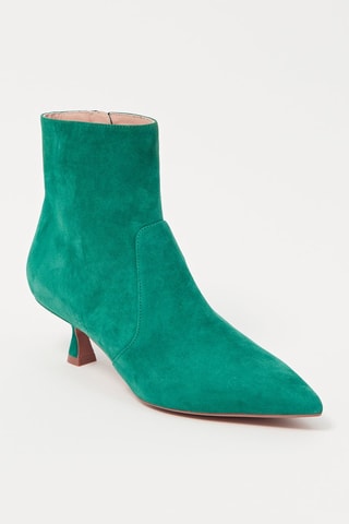 Botins em couro de cabra Melena 50 - Verde-pinheiro - Stuart Weitzman