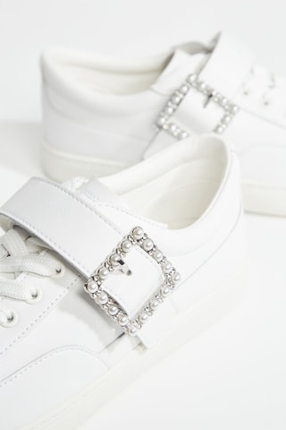 Sneakers en cuir - Blanc