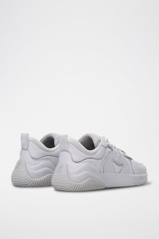 Zapatillas de piel - Blanco