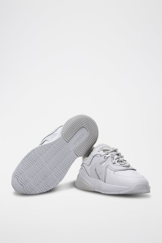 Zapatillas de piel - Blanco