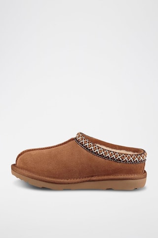 Slippers en nubuck Tazman II Marron