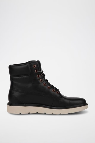 Boots en nubuck Noir