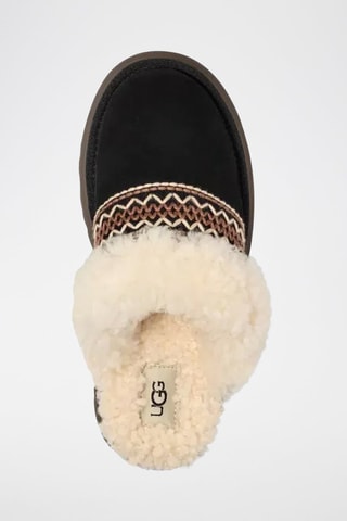 Chaussons en nubuck Disquette Atherson - Noir