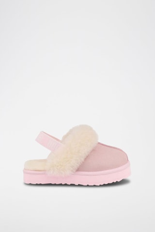 Chaussons en nubuck Funkette - Rose