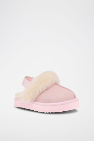 Chaussons en nubuck Funkette - Rose