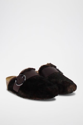 Chaussons Monique Marron